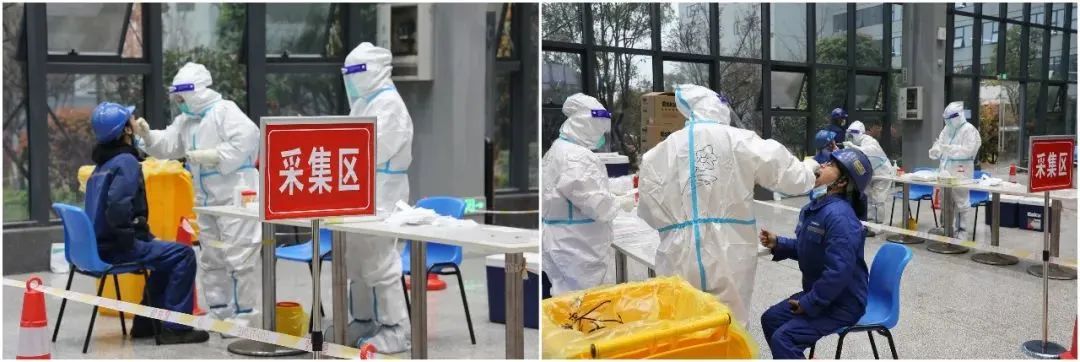 抗疫前锋在行动！优游国际智能自愿者助力核酸采样